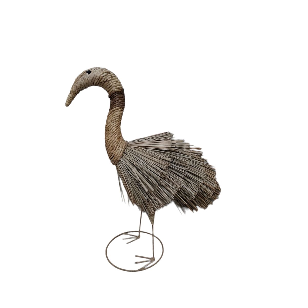 8435700846191 - Deko-Figur natürlich Reiher 25 x 60 x 25 cm 8435700846191 - Deko-Figur natürlich Reiher 25 x 60 x 25 cm