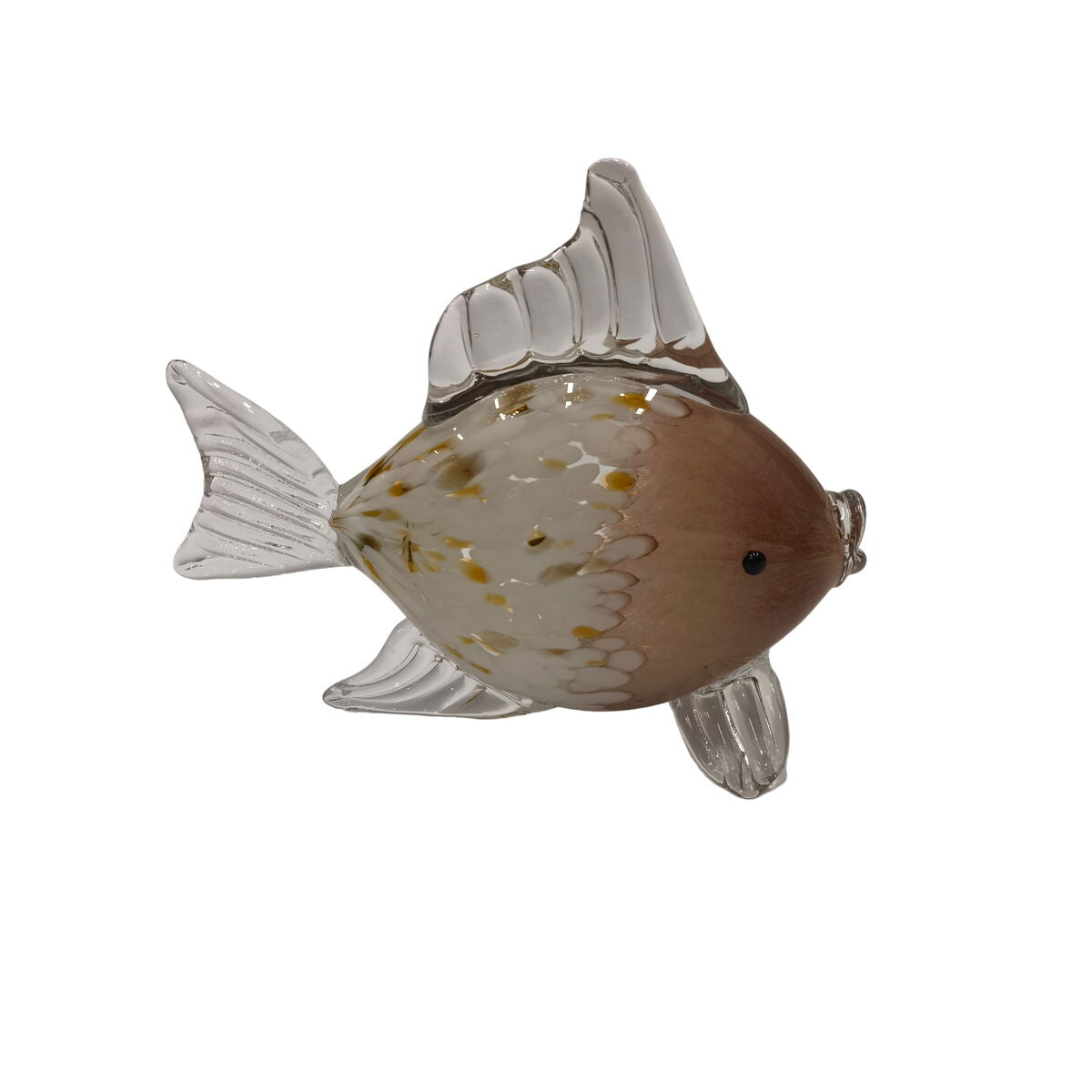 8435700847754 - Deko-Figur Braun Glas Fisch 25 x 10 x 20 cm