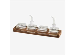 8435719327063 - L und Essig-Set Cetril Transparent - Sklum