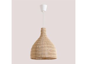 8435719348143 - Deckenlampe aus Rattan Markle Natürlich - Natürlich - Sklum