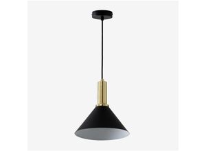 8435719381478 - Deckenlampe aus Eisen (Ø25 cm) Berien Schwarz - Schwarz - Sklum