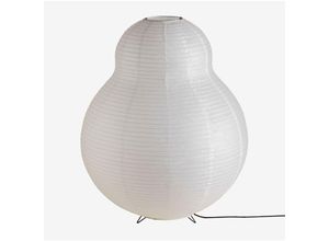 8435719394386 - Reispapier-Stehlampe (↑73 cm) Marlier Weiss - Weiss - Sklum