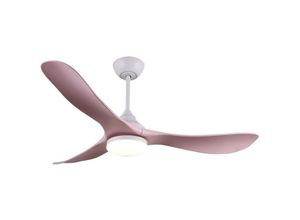 8435736340779 - - Geräuschloser Deckenventilator mit Licht - Rosa