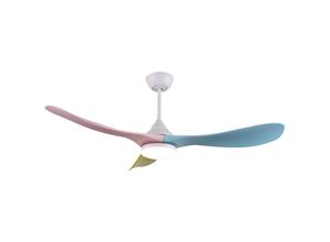 8435736340786 - Geräuschloser Deckenventilator mit Licht - Dreifarbig