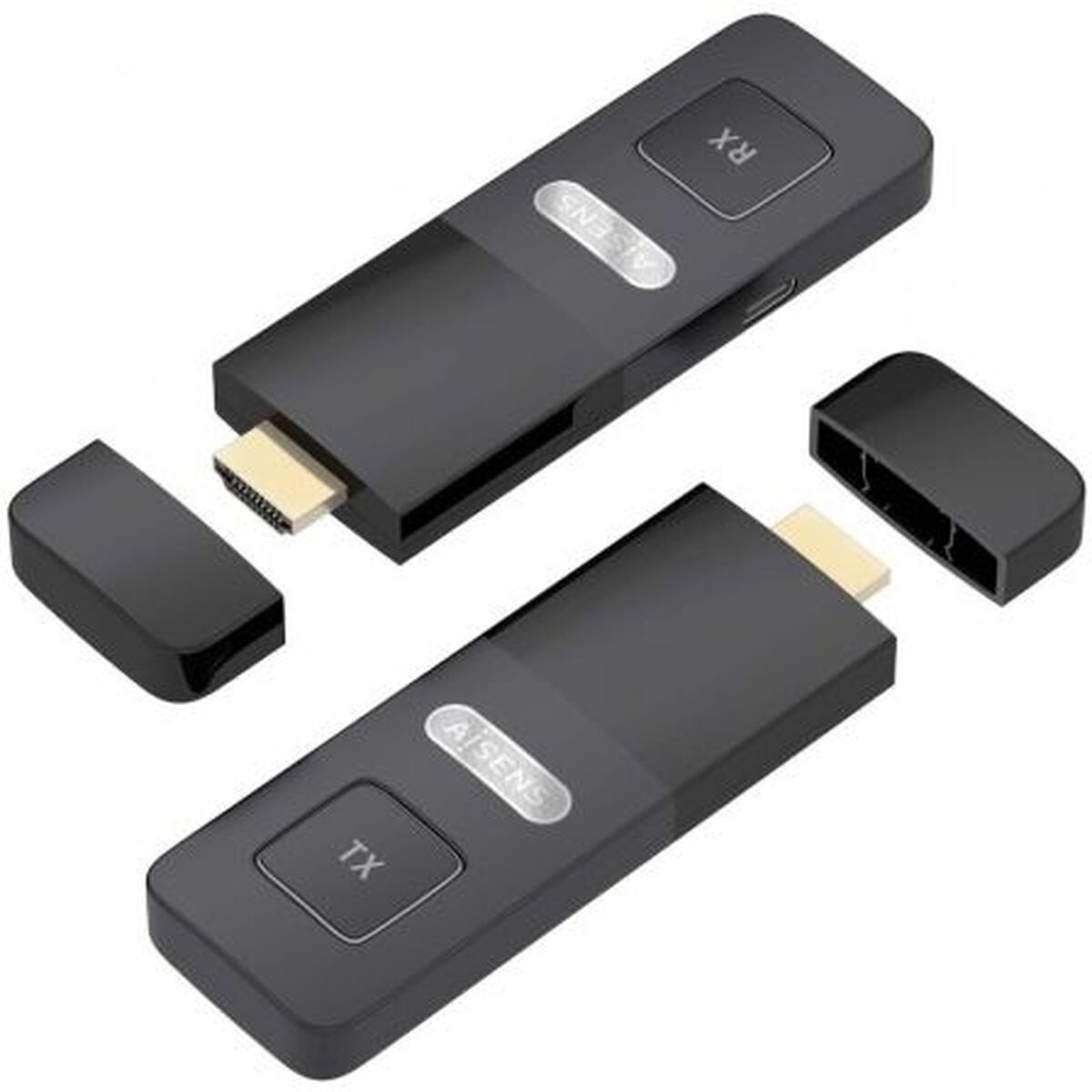 8435739901755 - HDMI Adapter ASWL-H2K30M001-BK Schwarz