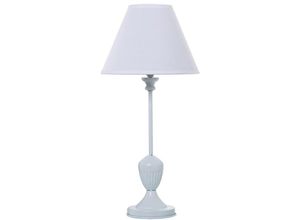 8435762424771 - Fijalo - Weiße Metalltischlampe+92261 1x14 max40W nicht enthalten 23x49cm Basi