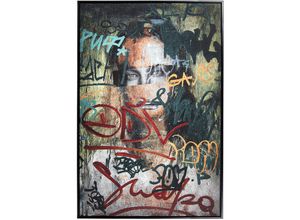 8435762425808 - Fijalo - Tabelle Canvas Holzholz 80x120 cm Gesicht Graffiti ext 826x43x1226cmpour Alle Stile um dem Haus eine Note zu verleihen