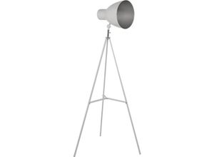 8435762431731 - Fijalo - Weiße Metallstativlampe+99375 Metall Eisen 62X57x147cm 1x27 max40WPour Alle Stile um dem Haus eine Note zu verleihen