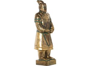 8435762437986 - Fijalo - Xian Doré Warrior Resin Figur 36x31x109cmpour Alle Stile um zu Hause eine Note zu verleihen