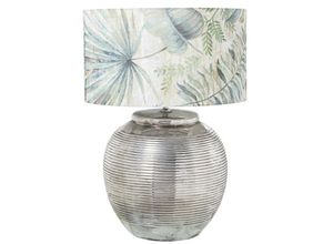 8435762446513 - Fijalo - Silber Keramiktischlampe+91172 1x27 max 40 w ° 45x63 cm Basi