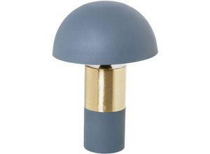 8435762455003 - Fijalo - Blue Emaille Metall Tischlampe 1x27 max25W nicht inc ° 31x40cmpour alle Stile um dem Haus eine Note zu verleihen