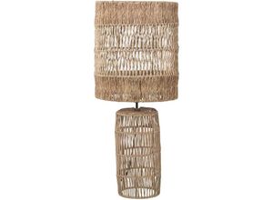 8435762463992 - Fijalo - Jute Tischlampe 1xe27 max40W schwarzes Kabel 210 cm ° 25x60 cm Basi