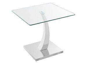 8435762470297 - Fijalo - Auxiliary Tischglas ACER0+91154+91155 (Basis Stahl+DM) 60x60x55 cm Glasemperatur 8mmpour Alle Stile um dem Haus einen Hauch zu verleihen