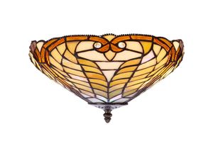 8435763146573 - Fijalo - Die Tiffany-Serie Queen D-45cm Deckenleuchte enthält nicht die Lampe die Versammlung erforderlich