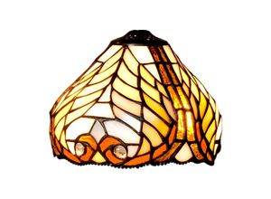 8435763146764 - Fijalo - Multiprise für die Suspendierung der Decke Tiffany-Serie Queen D-20 cm x2 Glühbirne nicht enthalten Versammlung erforderlich