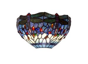 8435763146818 - Fijalo - Tiffany Tischlampe mit Güell D-40 cm Serienbaumfußbirne nicht enthalten Baugruppe erforderte Nein