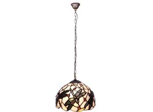 8435763147723 - Tiffany -Wandlampe mit mobiler Waffendurchmesser 20 cm Serie Schöne Bernsteinlampe nicht inbegriffen Montage erforderlich