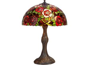 8435763147785 - Fijalo - Tiffany Deckenwandlampe Belle Bernsteinbern D-20 cm x2 Glühbirne nicht enthalten Baugruppe erforderlich