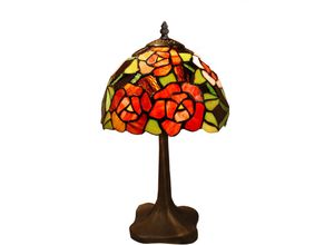 8435763147907 - Fijalo - Leuchte Deckenlampe mit Tiffany -Lampenschirm Durchmesser 30 cm Dalí -Glühbirnenreihe nicht enthaltene Montage erforderlich oder