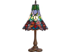 8435763148621 - Tiffany -Wandlampe mit Armdurchmesser 20 cm New Yorker Glühbirnen -Serie nicht inklusive Versammlung erforderlich oder