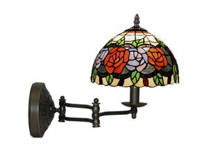 8435763149413 - Fijalo - Deckenlampe an der Decke mit Tiffany -Lampenschirm -Durchmesser 40 cm Glockenreihe enthält nicht die erforderliche Baugruppe Glühbirne