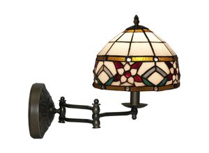 8435763149802 - Fijalo - Deckenlampe an der Decke mit Tiffany -Lampenschirm -Durchmesser 40 cm Museumsreihe enthält nicht die erforderliche Montage -Glühbirne