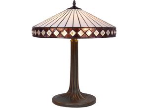 8435763149949 - Fijalo - Deckensuspension mit schwarzem Kabel- und Tiffany -Lampenschirm -Durchmesser 20 cm Serie Museum Lampe nicht enthaltene Montage erforderlich 8435763149949 - Fijalo - Deckensuspension mit schwarzem Kabel- und Tiffany -Lampenschirm -Durchmesser 20 cm Serie Museum Lampe nicht enthaltene Montage erforderlich