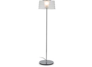 8435763152420 - Fijalo - 37x20x65 Tischlampe Acryl   Metall Silber -Promotionen   Beleuchtung für alle Stile um zu Hause eine Note zu verleihen