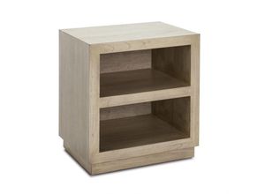 8435763153441 - Nachttisch 50X40X55 Verschleiertes weißes Holz