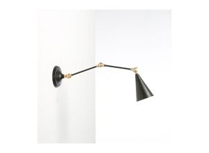 8435763159139 - Fijalo - 14x59x26 Wandwand Lampe Weiße Metall   Bronze Beleuchtung   Wandwand Licht alle Stile um zu Hause eine Note zu verleihen