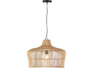 8435763165468 - Fijalo - Decke 80x80x333   200 Natural Rattan Lighting   Federlampen für alle Stile um dem Haus eine Note zu verleihen