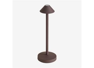 8435767504799 - Emilija Kabellose LED-Tischleuchte für den Außenbereich Braun Kaffee - Sklum 8435767504799 - Emilija Kabellose LED-Tischleuchte für den Außenbereich Braun Kaffee - Sklum
