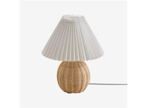 8435767512091 - Sklum - Rattan Tischlampe Oliag Natürlich