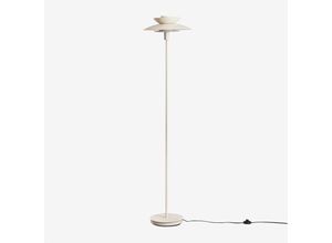 8435767550307 - Sklum - Alicia Stehlampe aus Eisen Creme-Beige