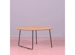 8435778507246 - Nest Dream - Runder Couchtisch aus Eichenholz - Modin