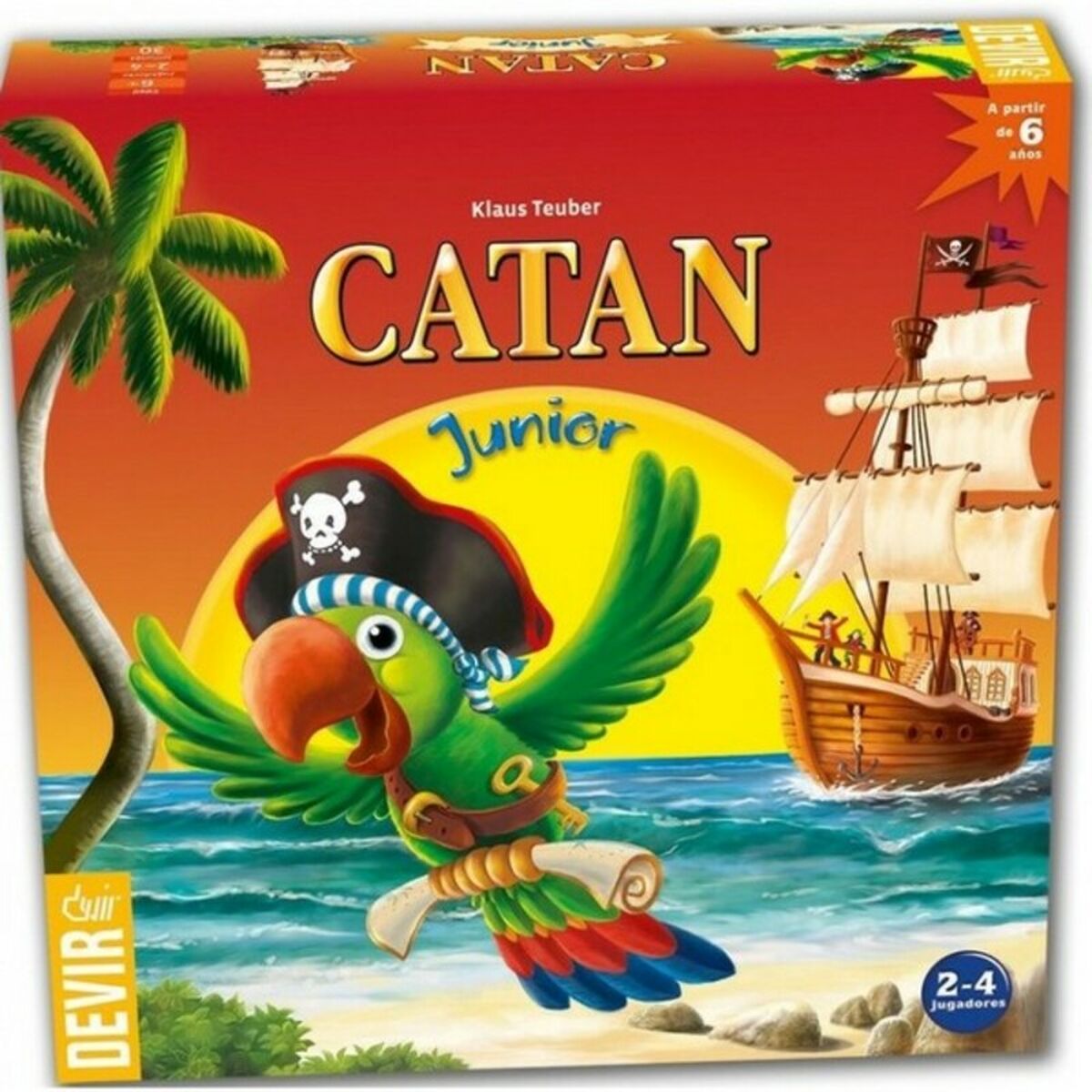 8436017221947 - Tischspiel Catan Junior Devir