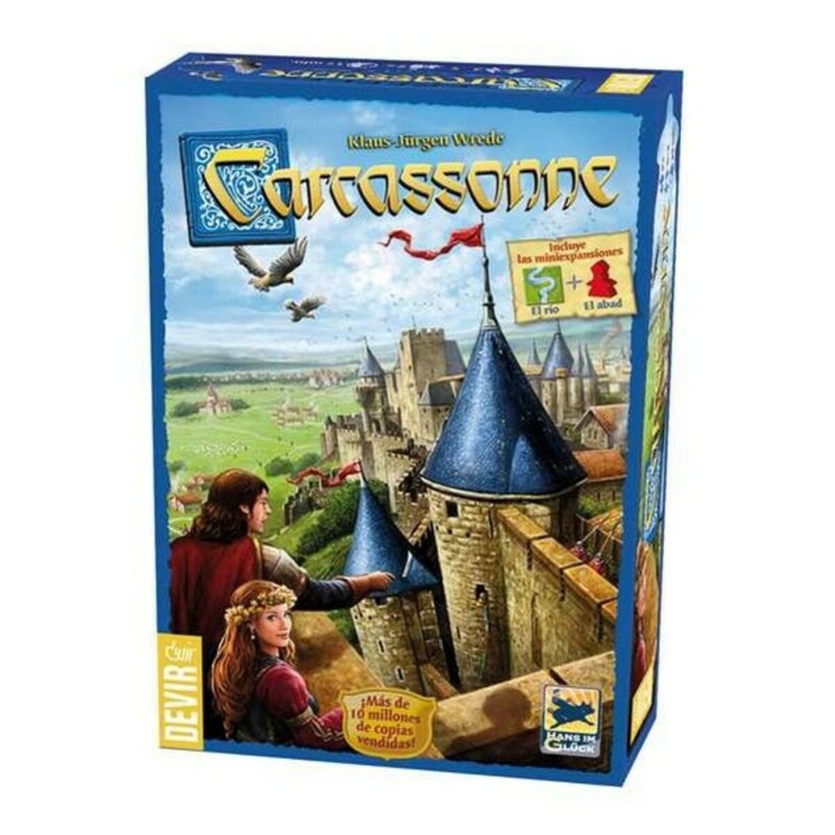 8436017222593 - Board game Carcassonne 222593 (ES)