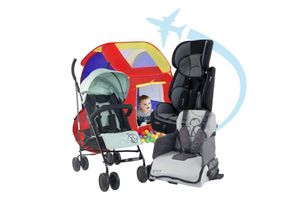 8436035345151 - Mobiclinic - Kids Travel and Play Pack Kleinkinderzelt Kinderwagen Reisehochstuhl Babyschale