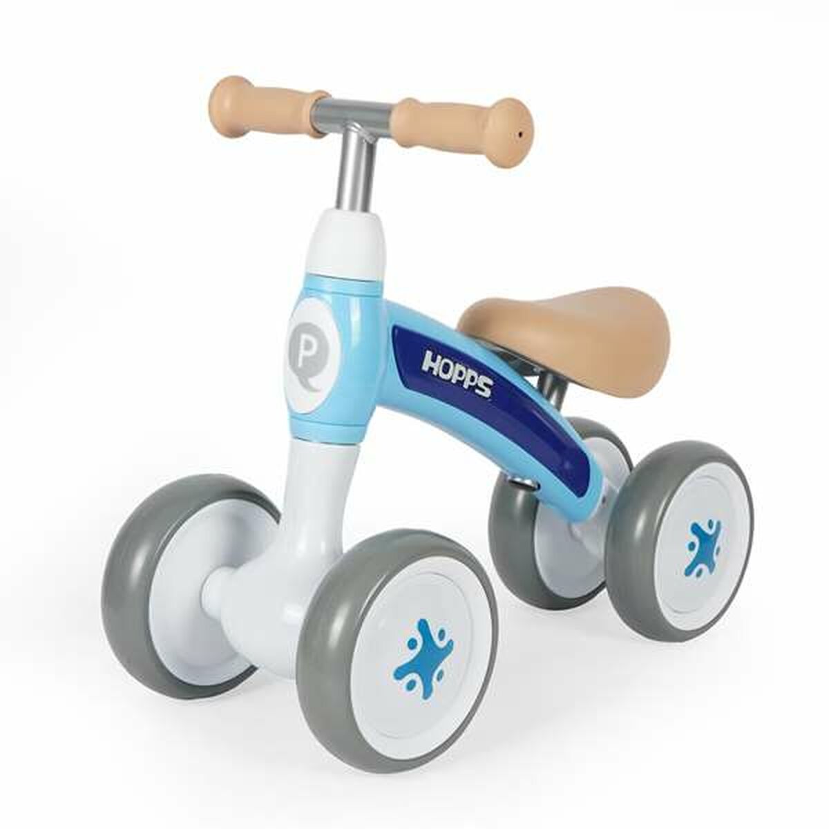 8436039867772 - Kinderfahrrad Lauflernhilfe Hopps Blau Ohne Pedale