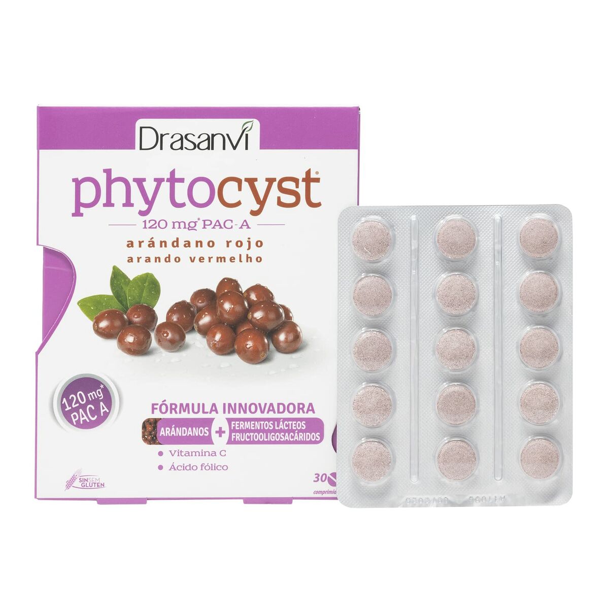 8436044513039 - Nahrungsergänzungsmittel Phytocyst Cranberry 30 Stück 8436044513039 - Nahrungsergänzungsmittel Phytocyst Cranberry 30 Stück