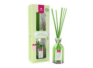 8436535314015 - Cristalinas - Crystalline Reed Diffuser 180ml Nachtblühender Jasmin Diffusor de aroma Flasche de Duft Silber Klar