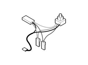 8436536889802 - Indelb - Potentiometer Kit Kabel R-Cab