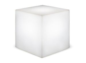 8436542232395 - Newgarden Be Happy! - cuby 45 cm Dekorativer Leuchtwürfel sehr widerstandsfähig Kabel mit warmweißem LED-Licht Hergestellt in Spanien