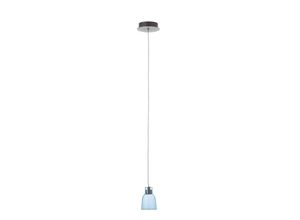 8436544897943 - Drip S 01L LED-Hängeleuchte aus Glas blau