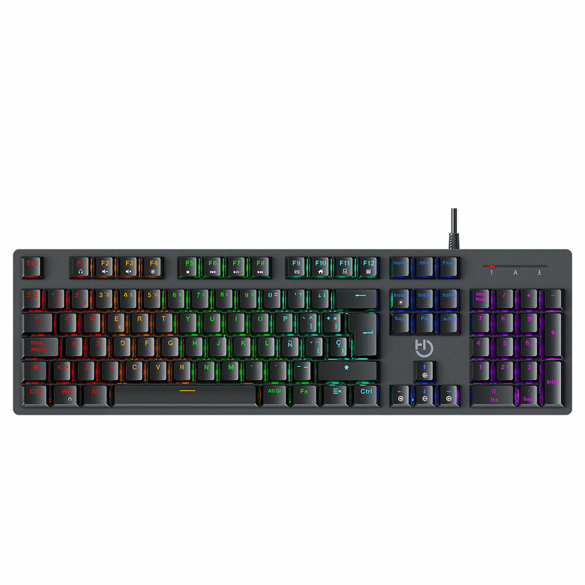 8436545692967 - Tastatur GK400 ARGB Schwarz