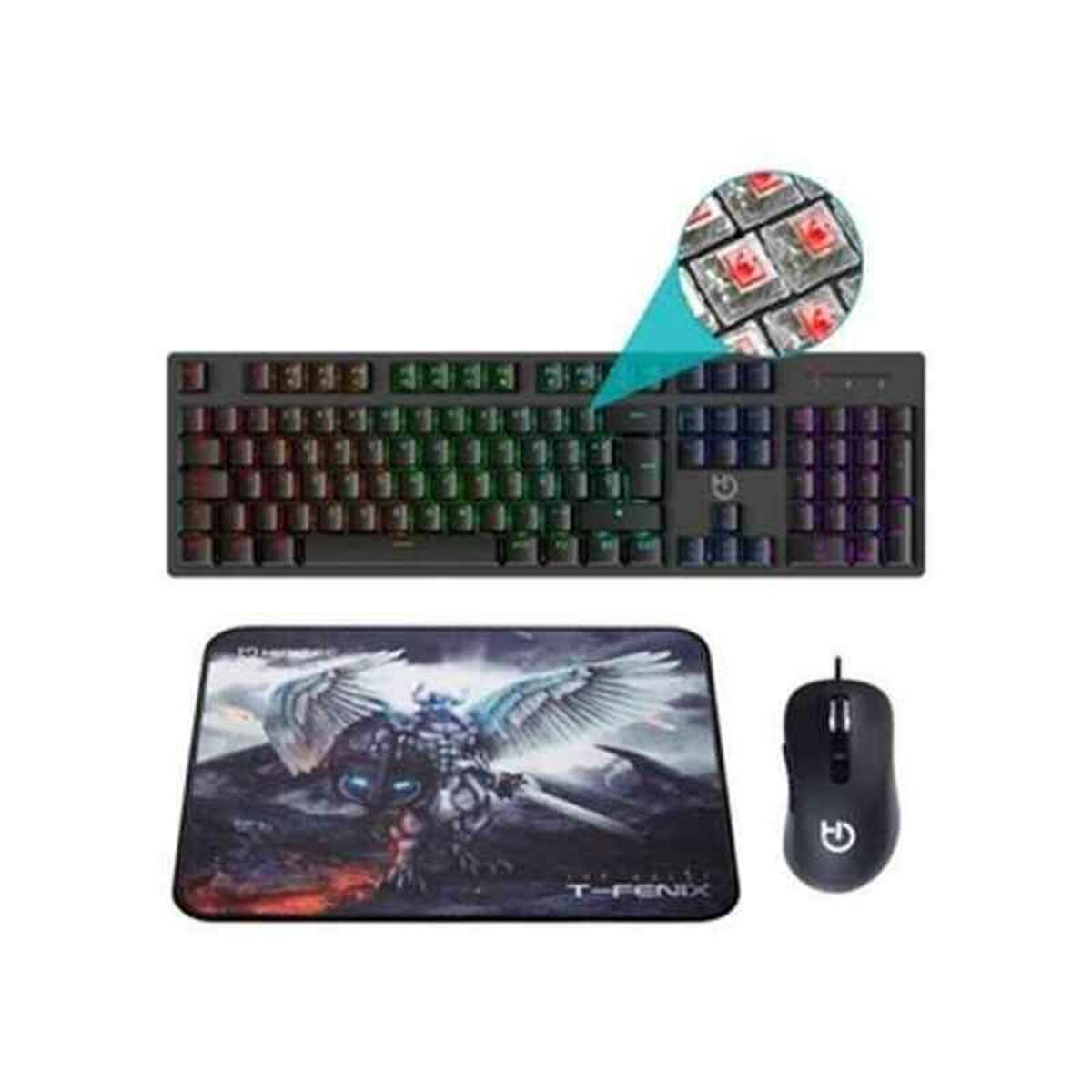 8436545693049 - Tastatur und Gaming Maus PAC010026 Schwarz