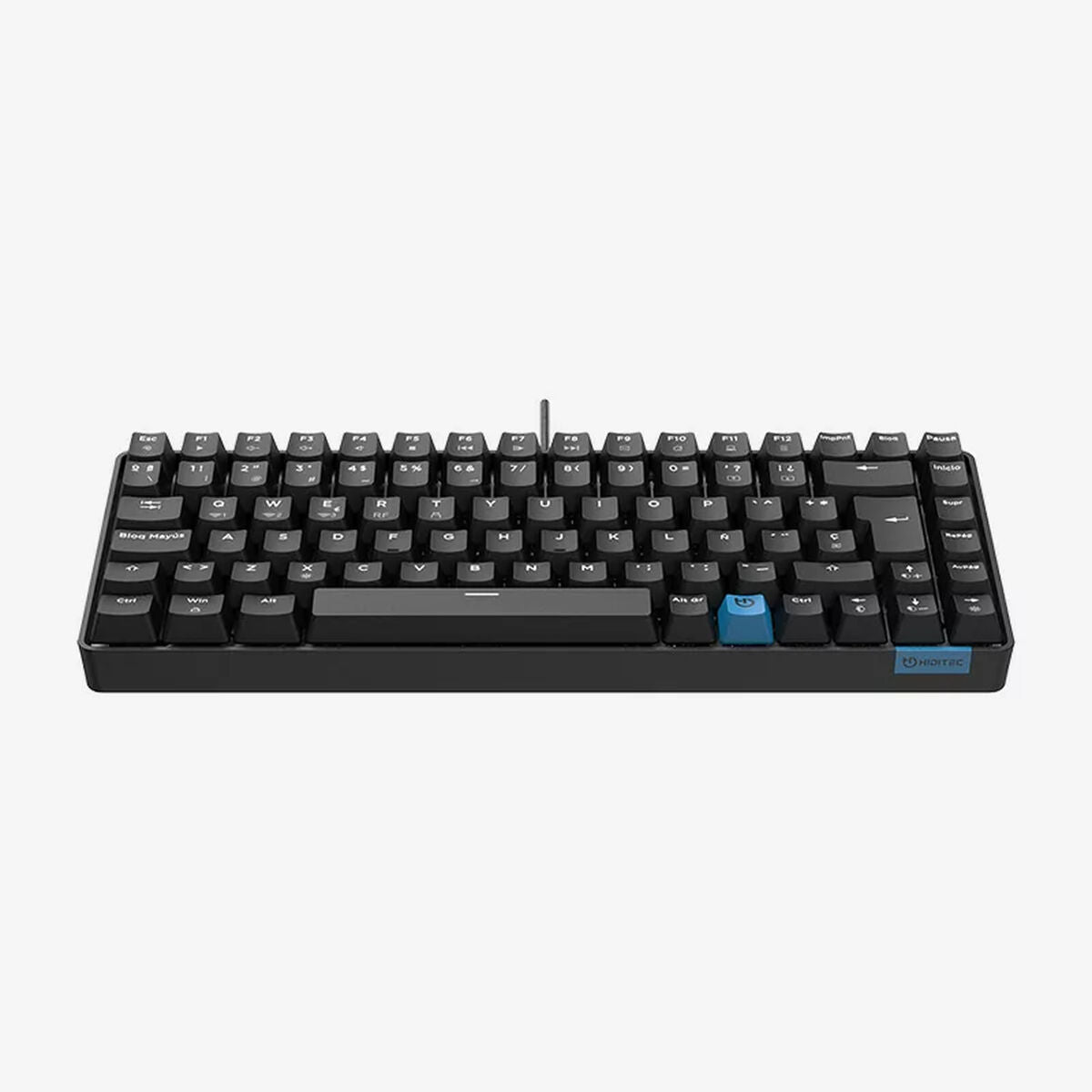 8436545693452 - Tastatur GKE010005 Schwarz Qwerty Spanisch QWERTY