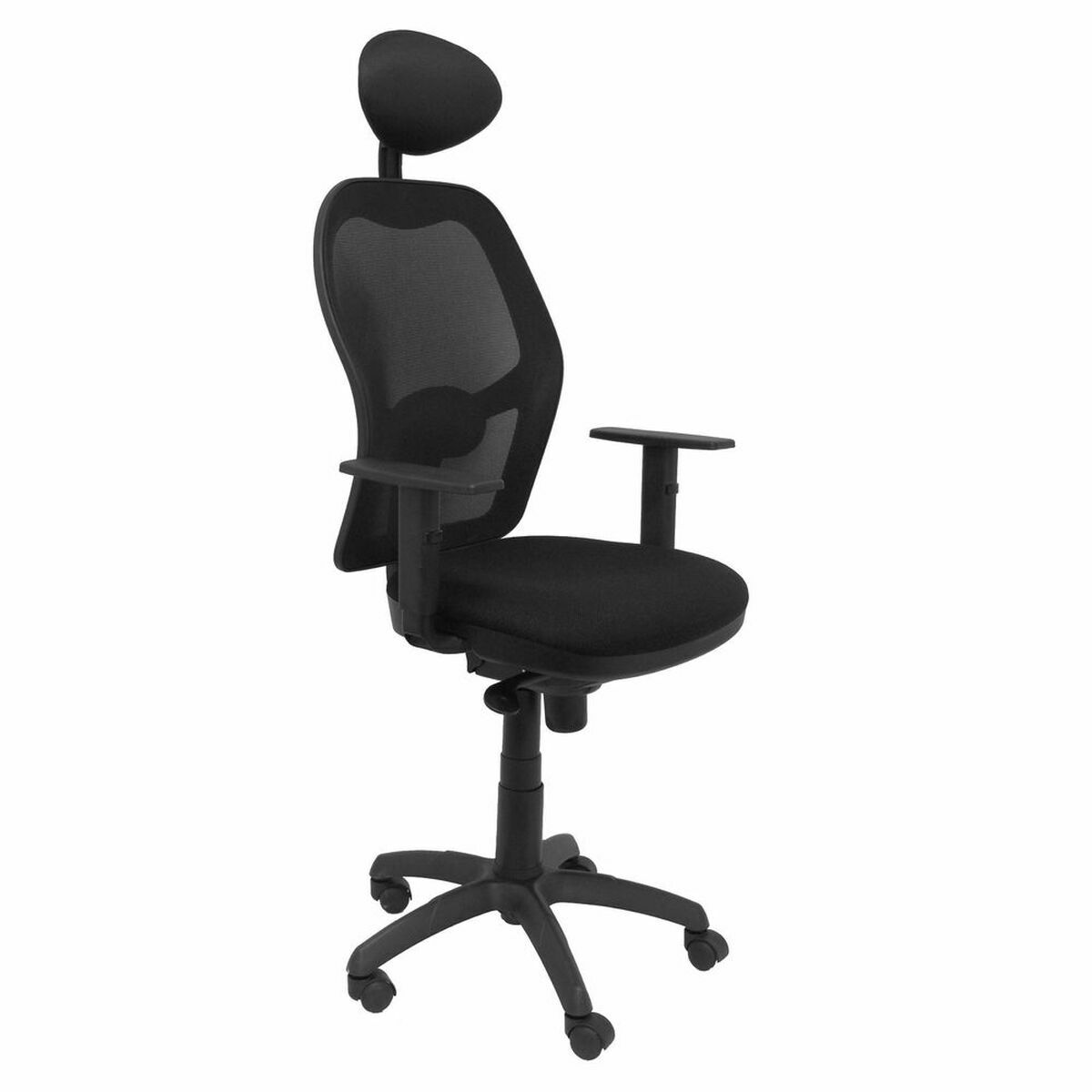 8436549397219 - Bürostuhl mit Kopfstütze Jorquera Piqueras y Crespo 15SNBALI840C Schwarz