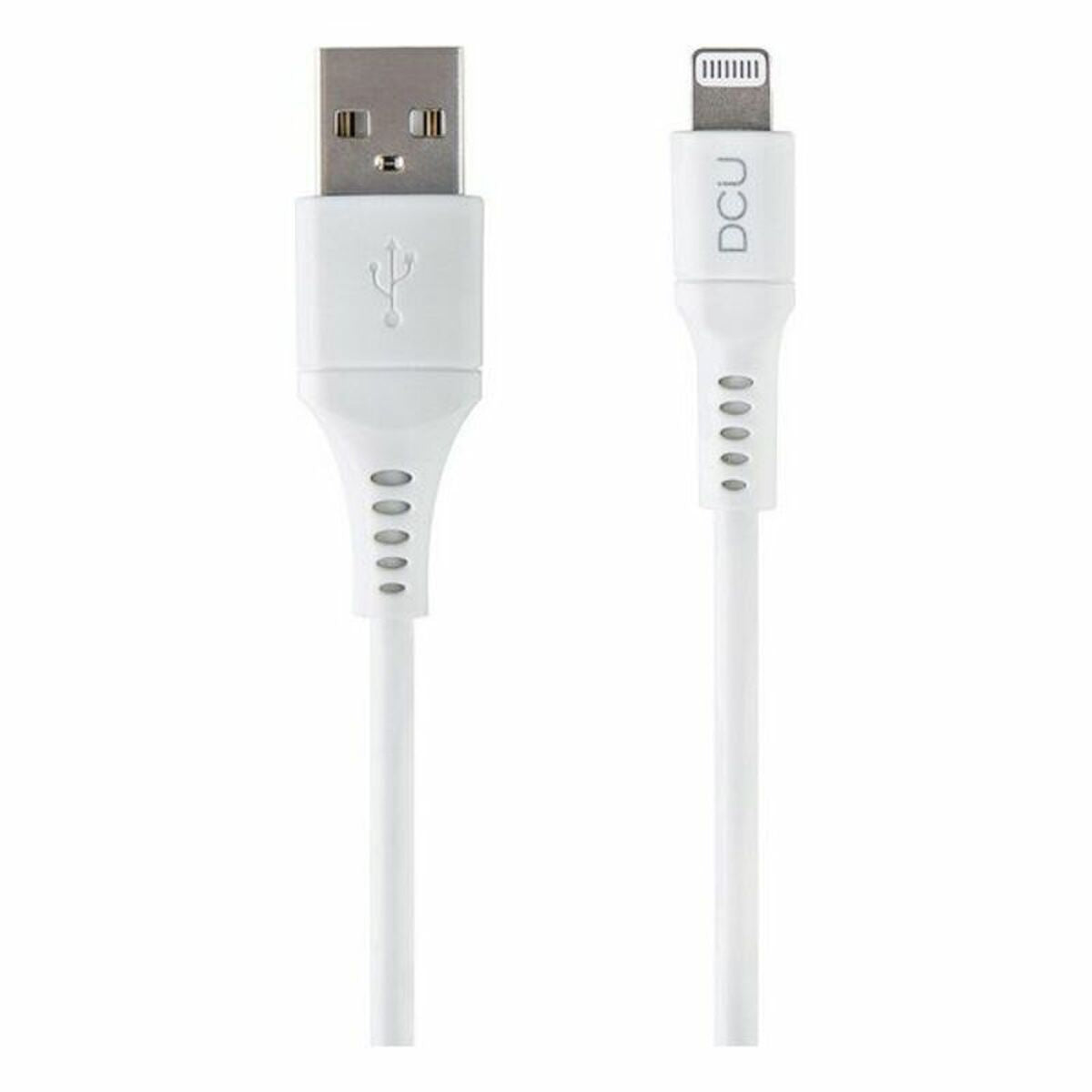 8436556989148 - USB auf Lightning Verbindungskabel DCU 34101290 Weiß (1M)