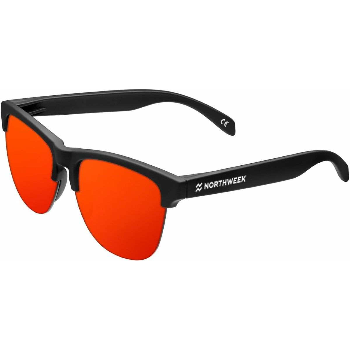 8436561836635 - Unisex-Sonnenbrille Gravity Ø 48 mm Orange Schwarz 8436561836635 - Unisex-Sonnenbrille Gravity Ø 48 mm Orange Schwarz